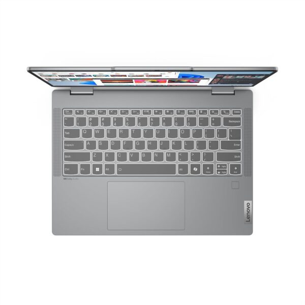 Lenovo Ideapad 5 2-in-1 13th Gen Intel Core i7 13620H 14" (35.5cm) WUXGA OLED 400Nits Convertible Laptop (16GB/512GB SSD/Win 11/MSO/FPR/FHD Camera/1Yr ADP Free/3Mon.Game Pass/Grey/1.5kg), 83KX0019IN - Image 6